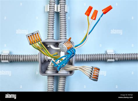 push wire wiring connector for junction box|connecting wires in junction box.